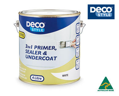 3 in 1 Primer, Sealer and Undercoat 4L