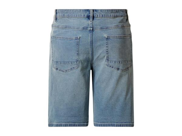 Men's Light Blue Denim Shorts