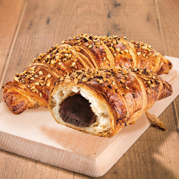 Schoko-Nuss-Croissant