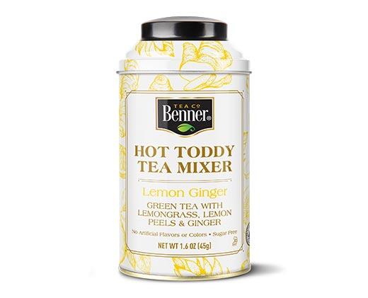 Benner Hot Toddy Tea Mixer Orange Clove or Lemon Ginger