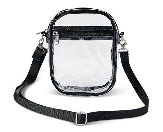 LIVE IN STYLE Clear Crossbody Bag