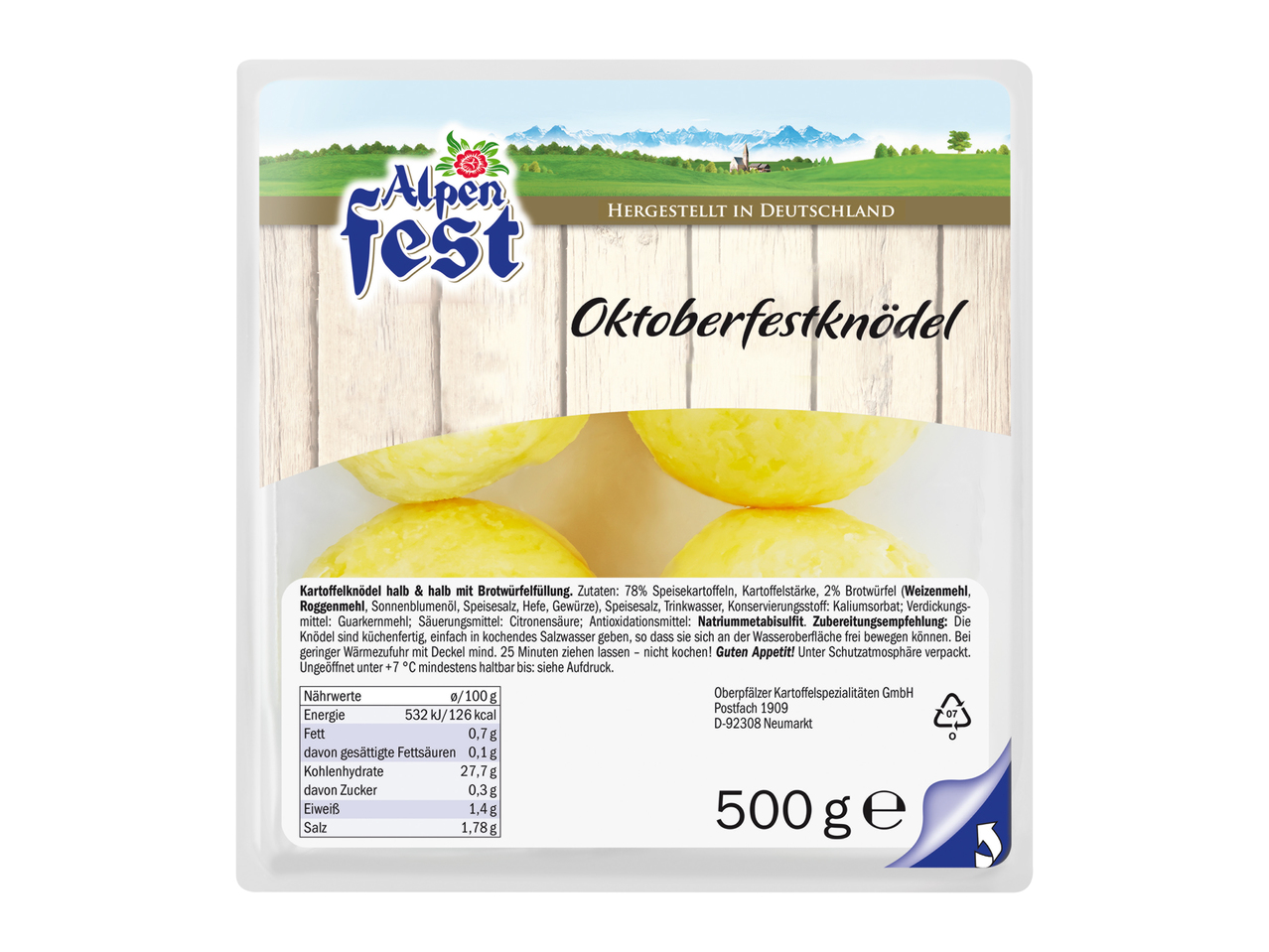 Knödels de la fête de la bière