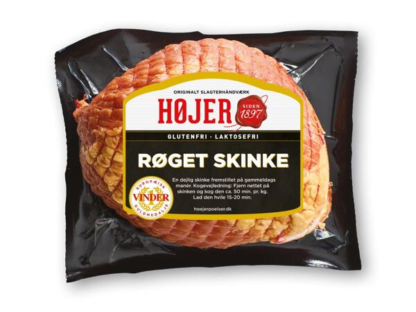 HØJER Røget bacon, hamburgerryg eller skinke