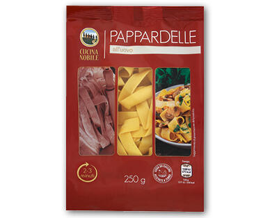CUCINA NOBILE Pappardelle aux œufs