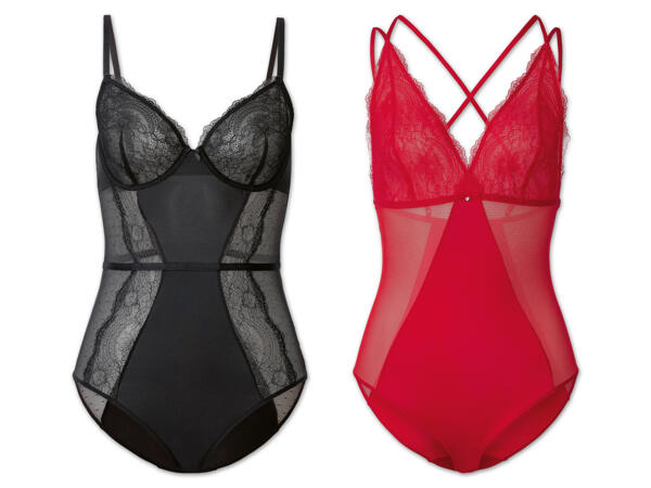 Damen Spitzen-Body