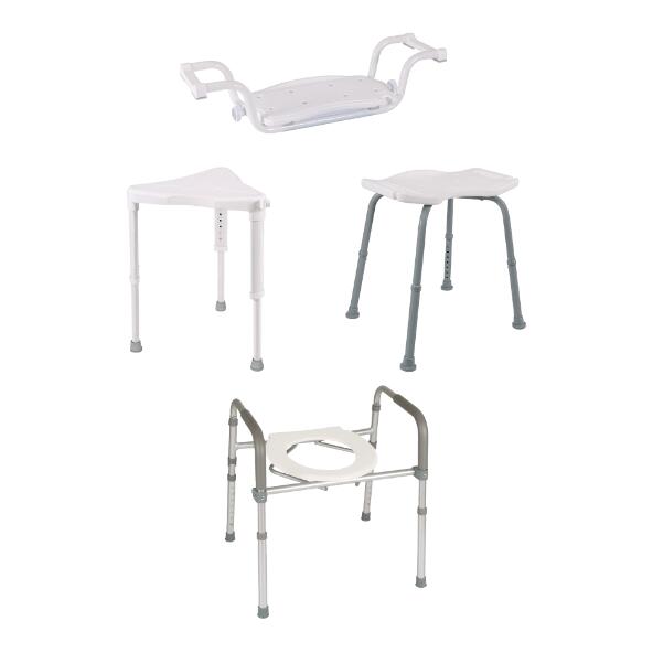 Duschhocker, Badewannensitz oder Toilettensitz