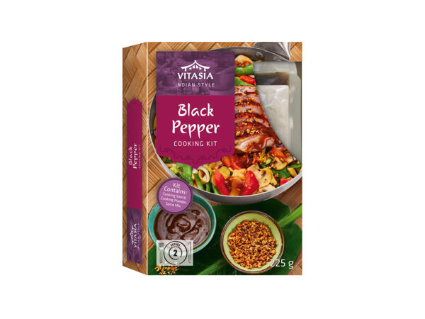 Cooking kit svartpepparsås