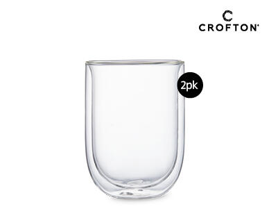 Double Wall Thermo Glasses 2pk