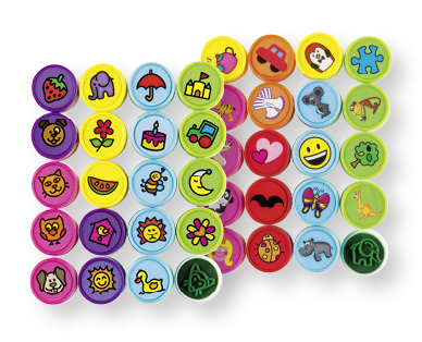 Set di timbri, 20 pezzi