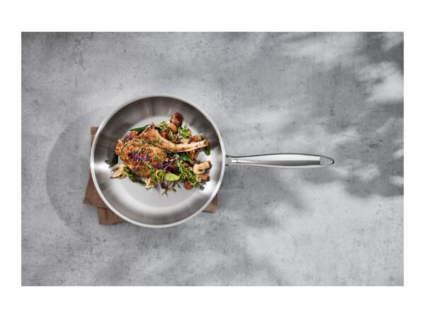 SILVERCREST 24cm Stainless Steel Frying Pan