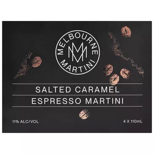 Salted Caramel Espresso Martini 4 Pack 110ml