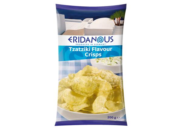 Greek-Flavoured Crisps