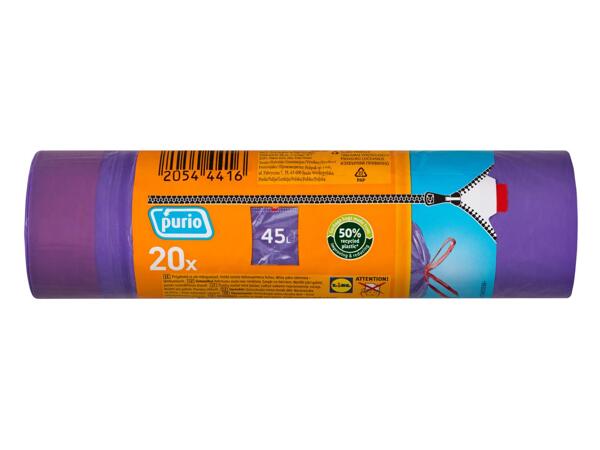 ODPADKOVÉ PYTLE 45 L STAHOVACÍ