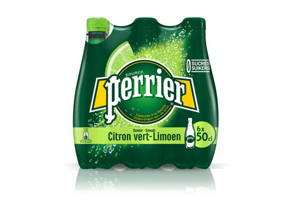 Eau minérale pétillante