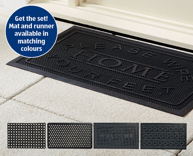 Rubber Scraper Mat