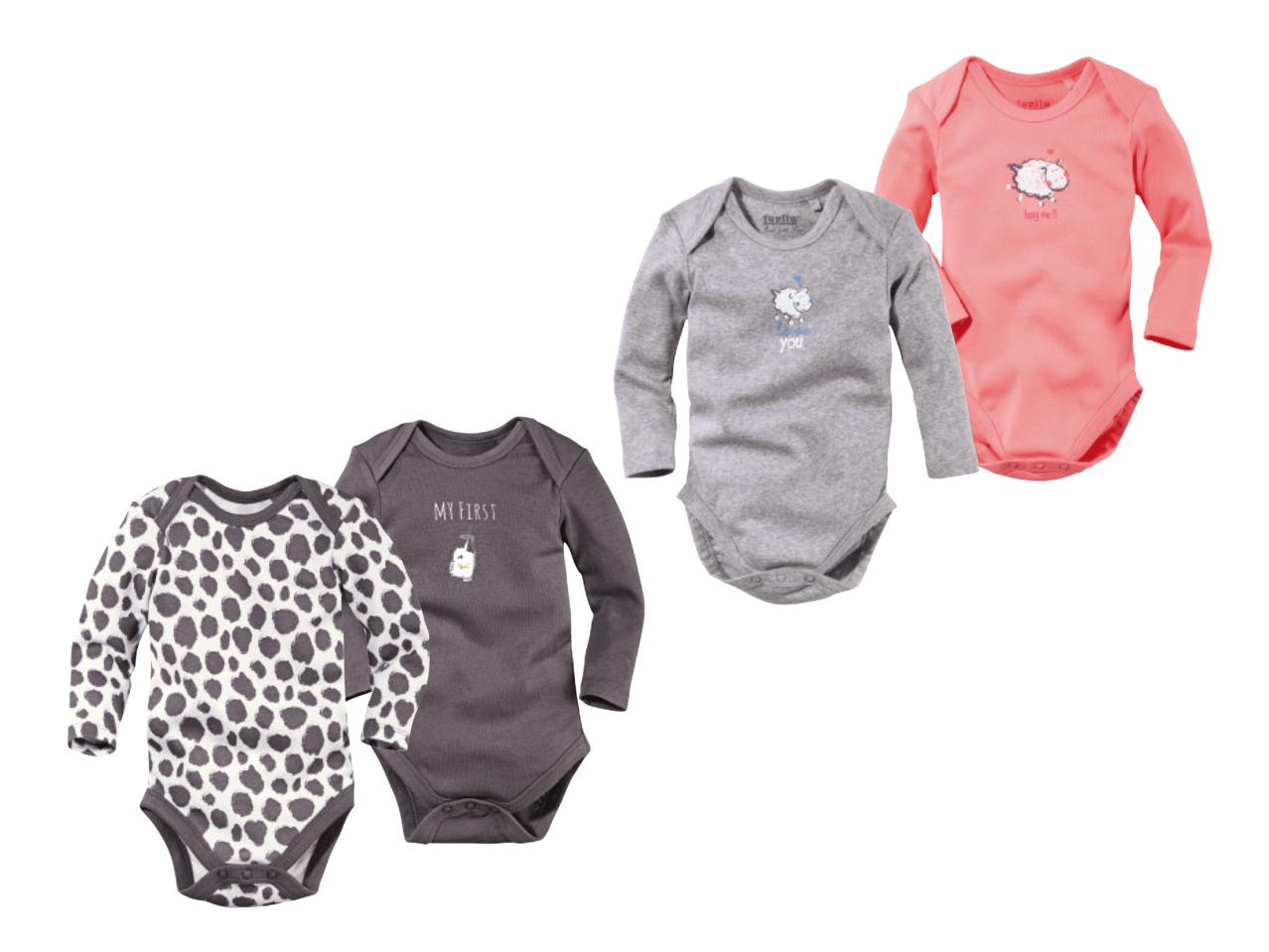 LUPILU Baby Long-Sleeved Bodysuits