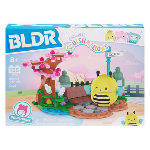 155 Piece Squickbrick Build Kit - Sunny with Botanical Gardens