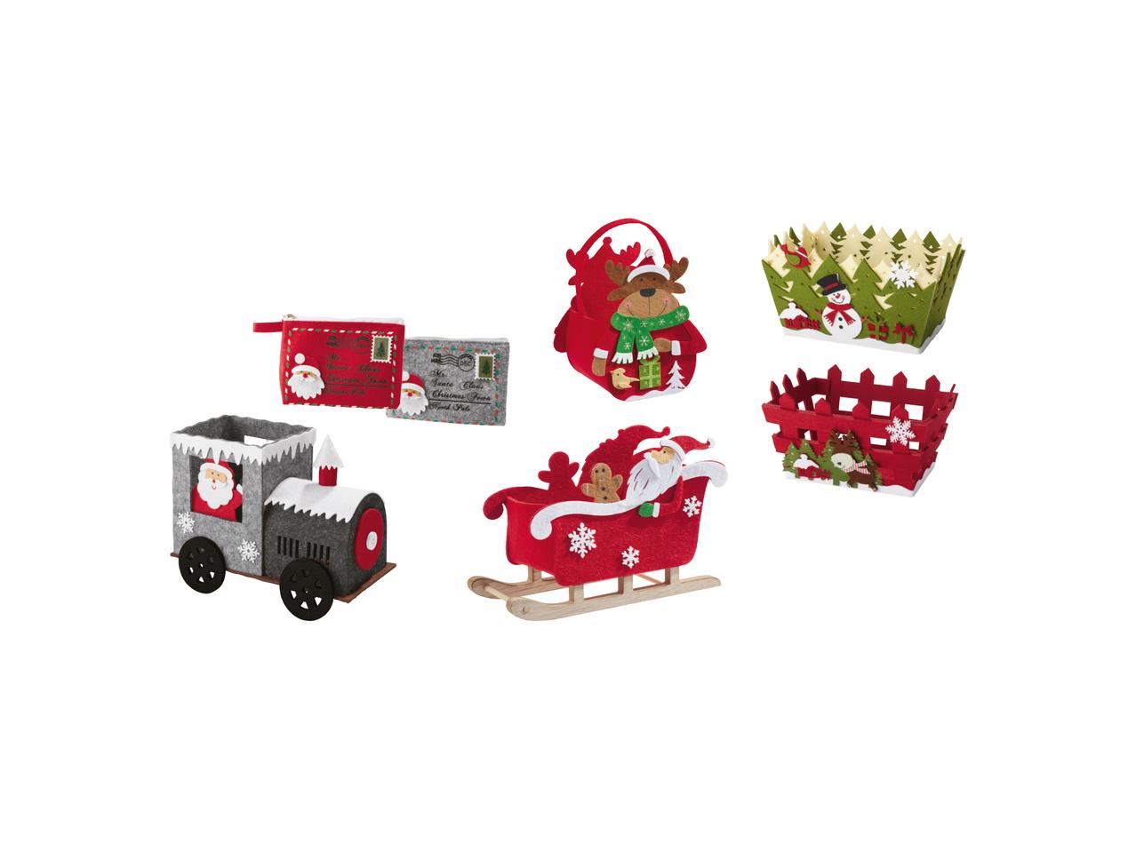 MELINERA Decorative Christmas Basket/Bags