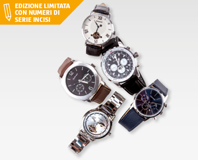 Esclusivo orologio automatico da uomo