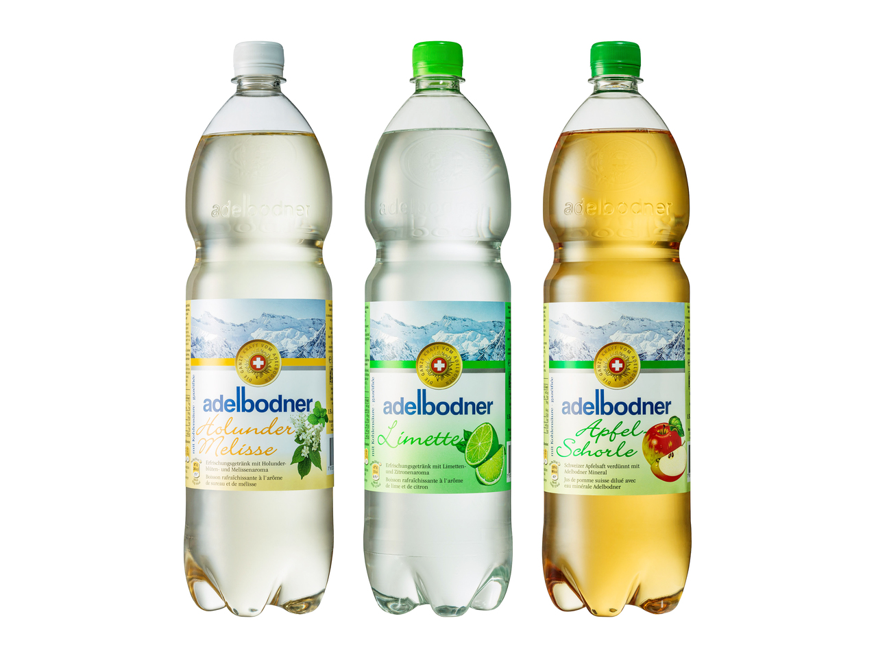 Schorlé Adelbodner au sureau/ au citron vert/ à la pomme