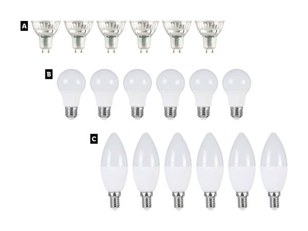 LIVARNO HOME(R) LED-pære 6-pak