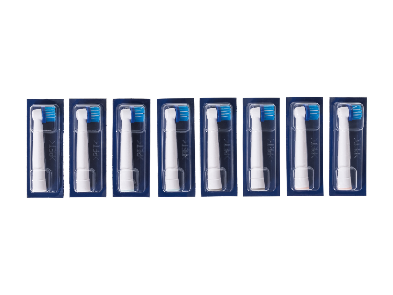 Têtes de brosses à dents de rechange, lot de 8