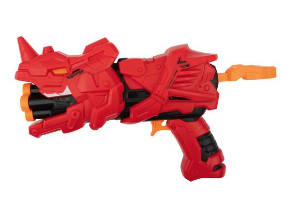 Playtive Soft Dart Dinosaur Blaster - Red