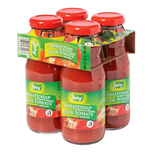 JUICY(R) Tomatensap, 4 st.