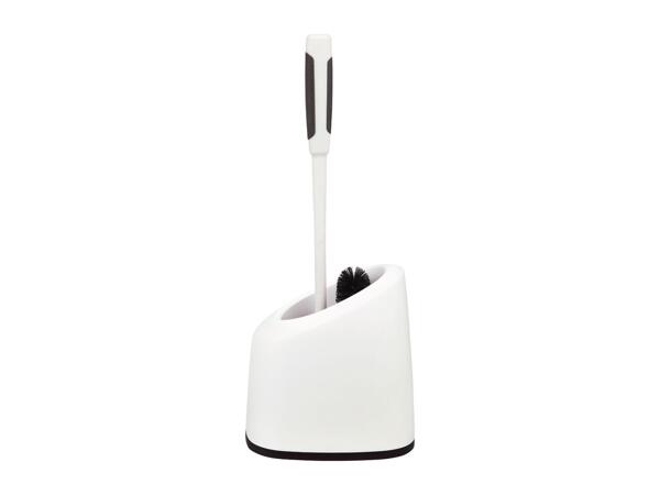 Livarno Home White Toilet Brush Set