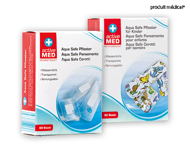 Pansements Aqua Safe ACTIVE MED