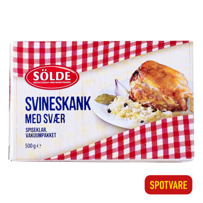 Grillet svineskank