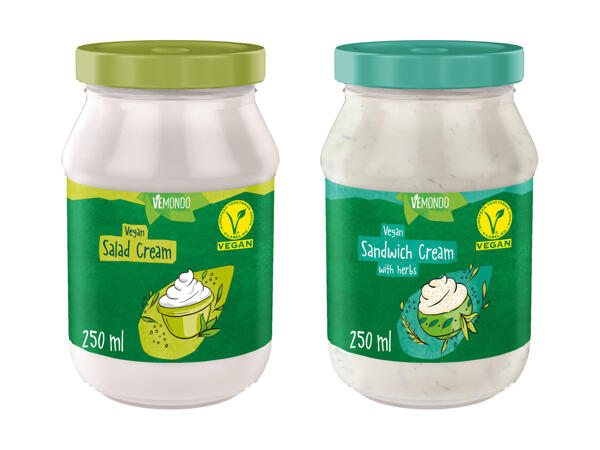 Crème végane