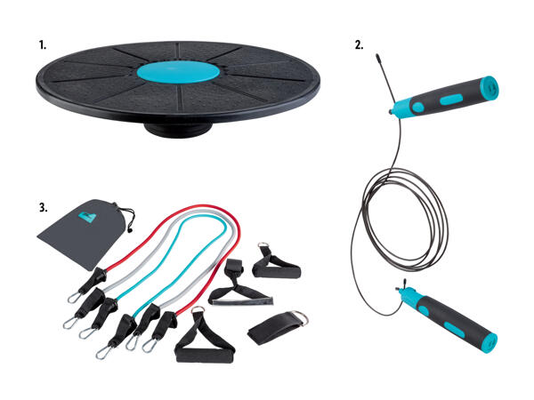 Balance Board/set de corde à sauter/bandes élastiques de fitness