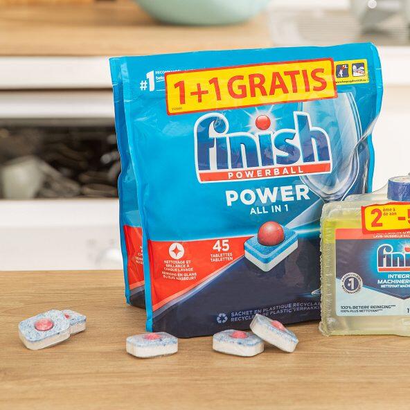 FINISH(R) 				All-in-one-Spülmaschinentabs, 2er-Packung