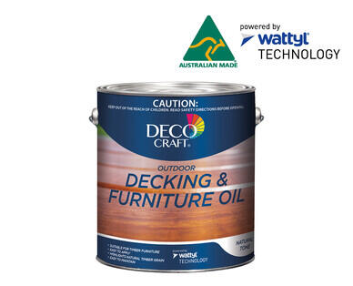 Decking and Furniture Oil 4L