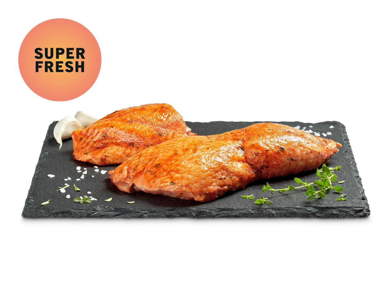 Steak de cuisses de poulet