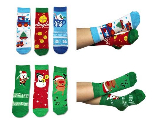 Merry Moments 
 Children's 3-Pack Socks