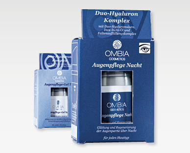 Soin contour des yeux à l'acide hyaluronique OMBIA COSMETICS