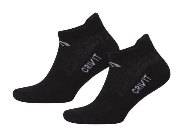 CRIVIT(R) Sneakerstrømper 3-pak