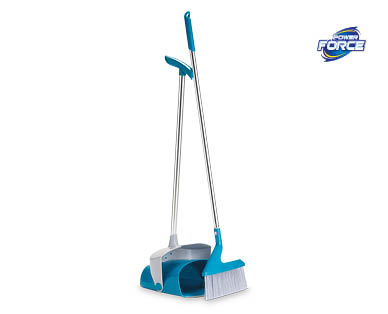 Upright Dustpan and Broom