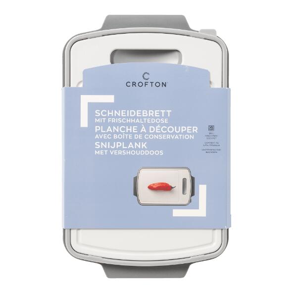 CROFTON(R) 				Frischhaltedose mit Deckel und Schneidebrett