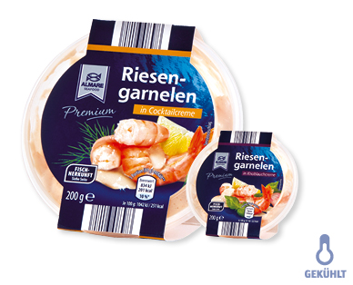 ALMARE SEAFOOD Riesengarnelen in Sauce