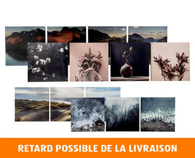 SÉRIE DE PHOTOS CHROMOBOARD