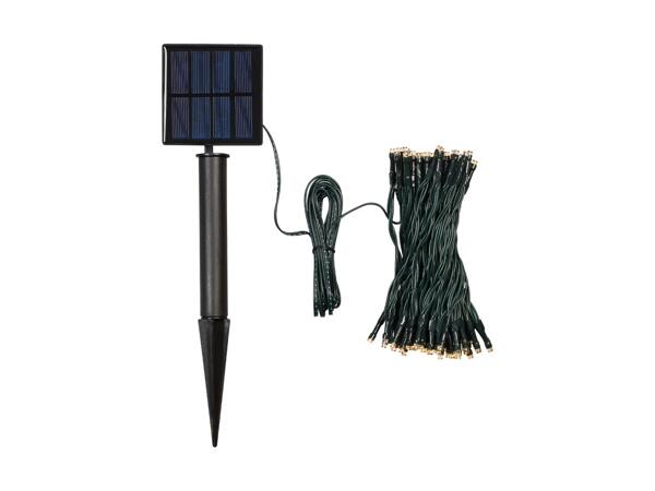 Ghirlande luminose a LED a energia solare
