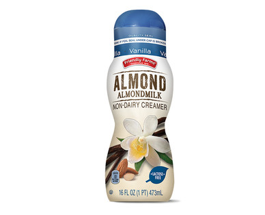 Friendly Farms Coconutmilk or Almondmilk Coffee Creamer