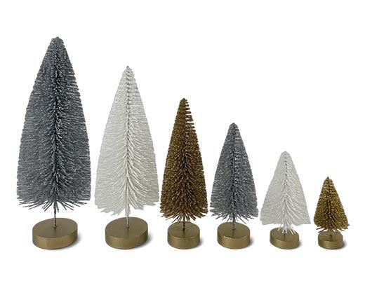 Merry Moments Bottle Brush Trees