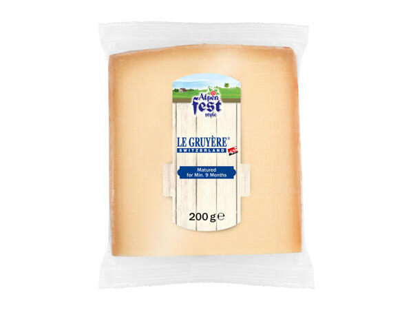 Alpen Fest 9-Month Matured Gruyère