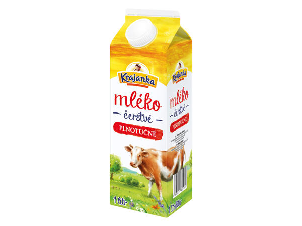 ČERSTVÉ MLÉKO PLNOTUČNÉ
