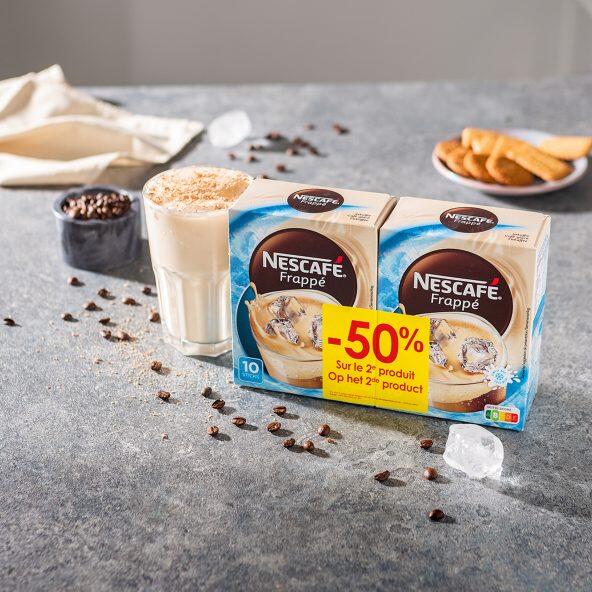 NESCAFÉ(R) 				Café glacé Frappé, pack de 2