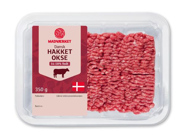 Hakket oksekød
